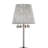 Silver Crystal Table Lamp
