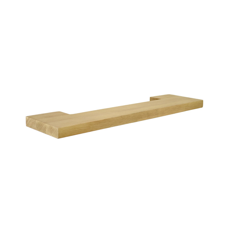 Solace Oak Floating Shelf (Shelf Only), 1.5" H x 25" W x 6.5" D, Sunrise Oak