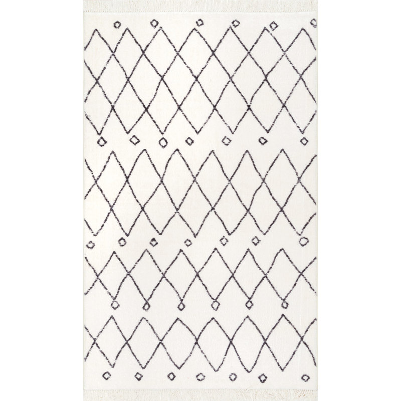 Tapis blanc cassé Simons, Rectangle 3 pi x 5 pi