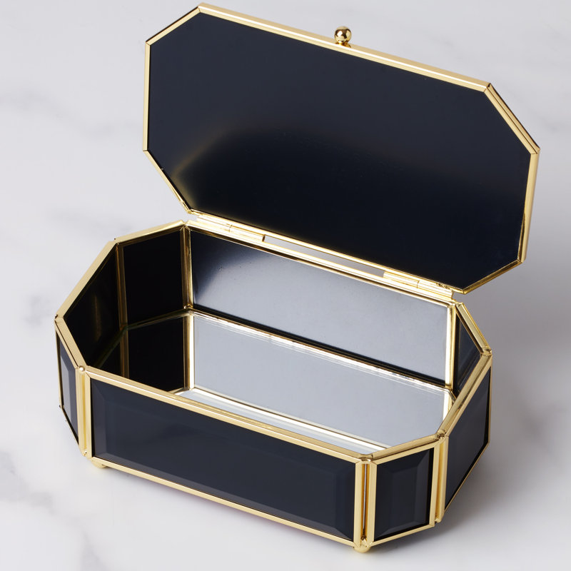 Boîte à bijoux «I Treasure You», Noir