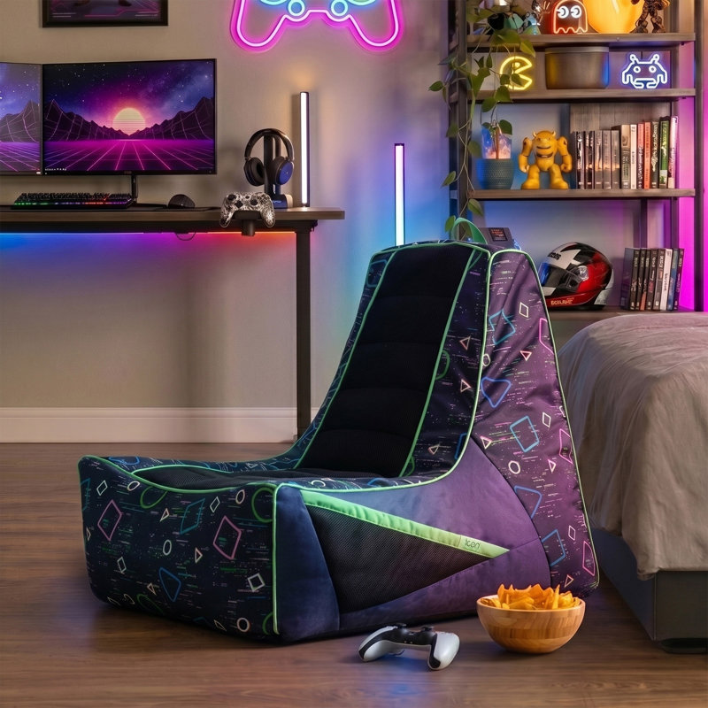 icon Meta Gaming Recliner, Navy
