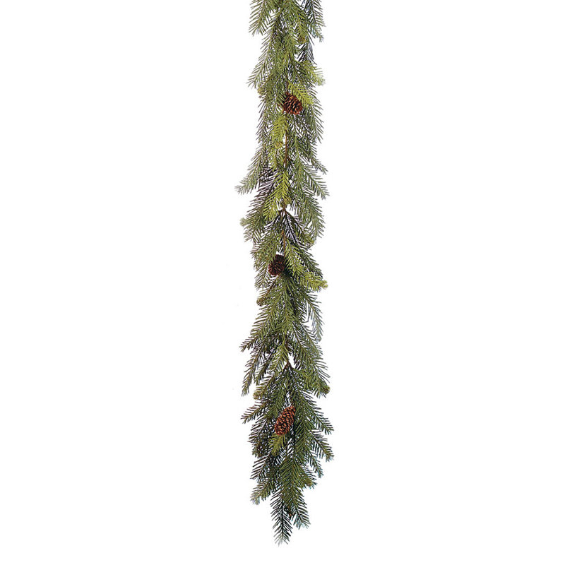 Artificial Frosted Arborvitae Garland, 72" L