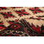 Tapis en laine Herati nouÃ© Ã  la main, couleur kaki et rouge, 106 cm x 193 cm