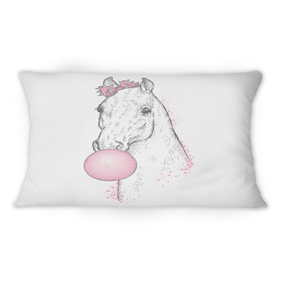 Coussin White Horse