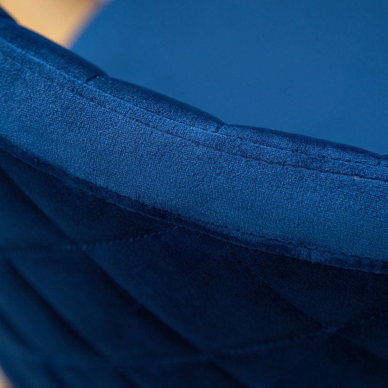 Chaise de salle à manger Amoa, Bleu