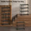 Étagère à chaussures haute 10 étages, étagère à chaussures étroite et légère, support à chaussures vertical compact, petit espace pour le plancher du placard, rangement pour dortoir, entrée de la porte d'entrée, vestibule