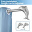 Tringle à rideaux simple ajustable Visalia Fish-21786365-21786361