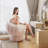 Upholstered Swivel Accent Chair Barrel Chair With Pillow (Set of 2)-1200575341