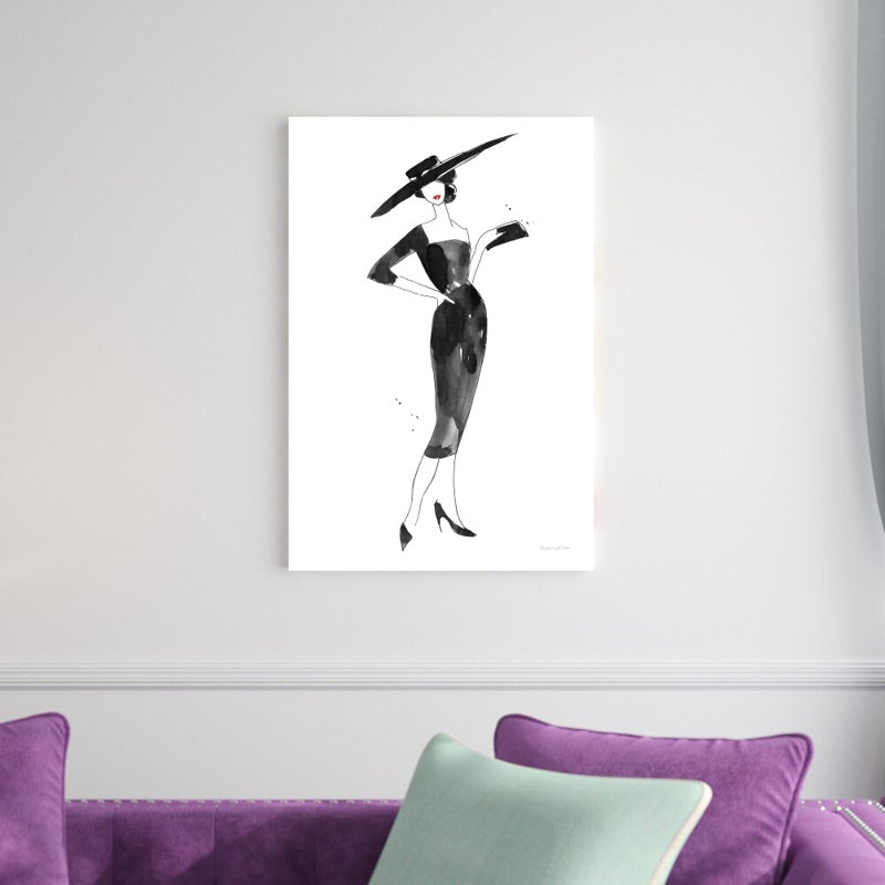 Chapeau tendance - imprimé, H 30 po x l 20 po