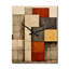 Simplicity Of Beauty Vintage Minimal Geometrics I - Horloge murale rétro géométrique moderne-99636118