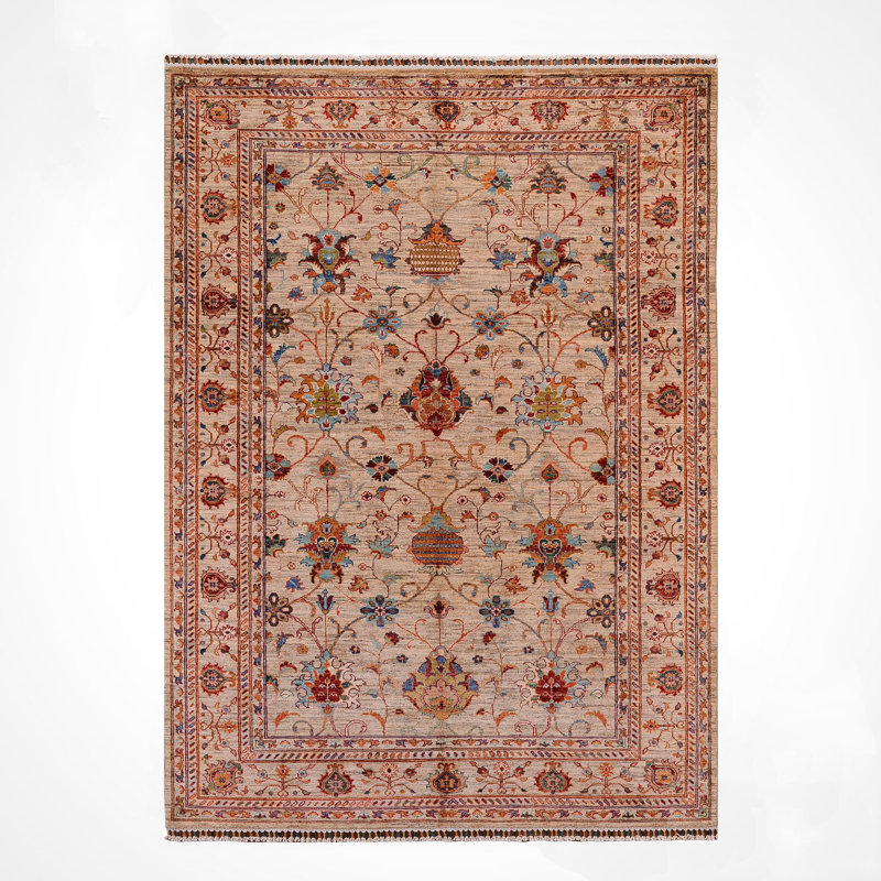 Tapis en laine et coton noué à la main Original Original