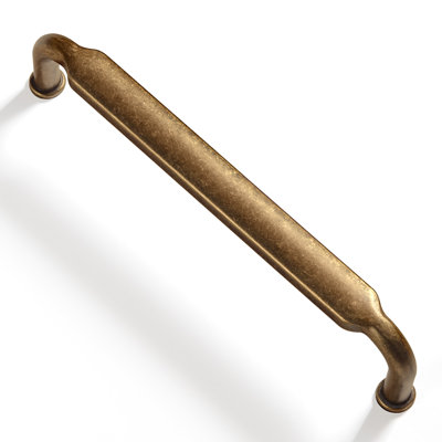 Goo-Ki Retro 5" Center to Center Bar Pull, Zinc Alloy, Antique Brass