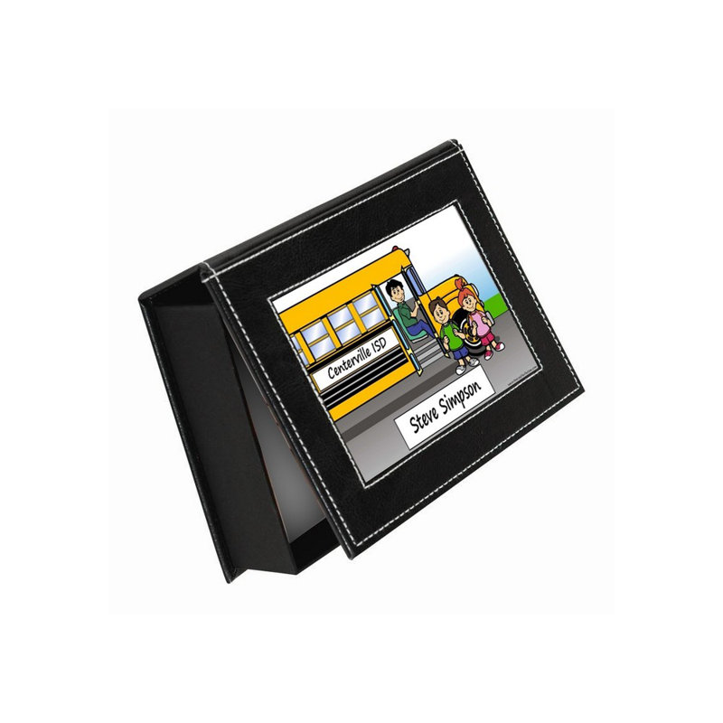 Faux Leather Memory Box