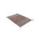 Azizi Striped Hand Woven Cotton Brown Rug