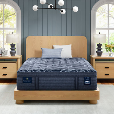Perfect Sleeper Pro Valais Plush Pillow Top 15" Latex Hybrid Mattress by Serta