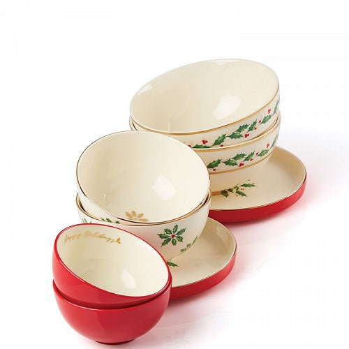Lenox Holiday Luna Nesting Dinnerware Set