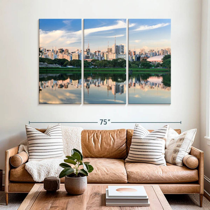 Senne Ibirapuera Park Skyline, H 42 po x l 65 po