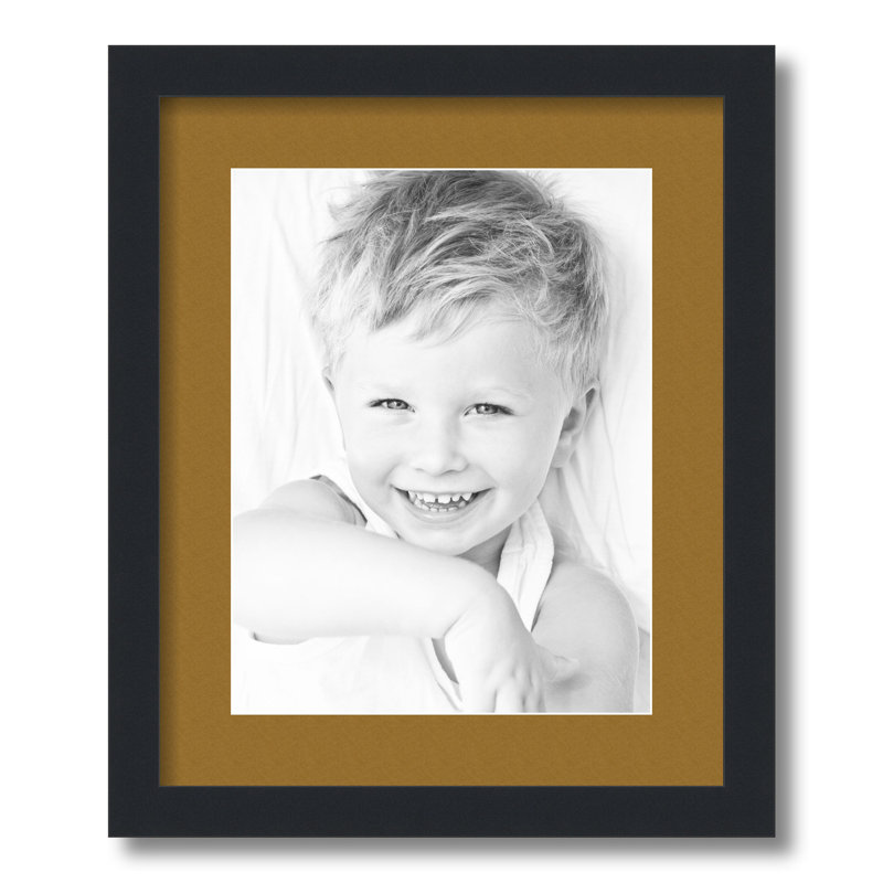Matte Picture Frame with Mat, El Dorado