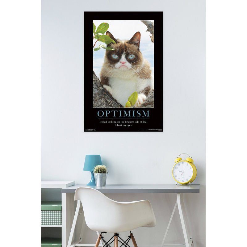 « grumpy cat- », impression sur papier