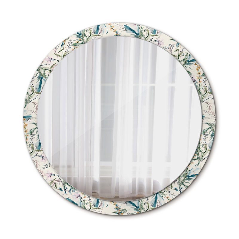 Huldar Glass Flat Wall Mirror