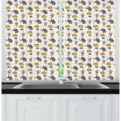 Tailored Kitchen Curtain