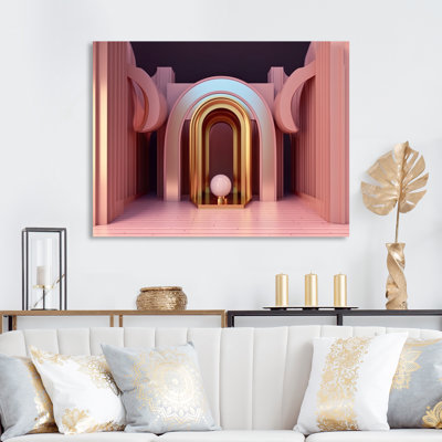 «Architectural Beauty In Minimal», impression sur toile
