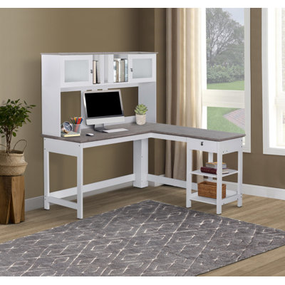 L-Shaped Executive Desk