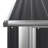 vidaXL Garden Shed Anthracite 71.1"x38.2"x82.5" Galvanized Steel-113007972