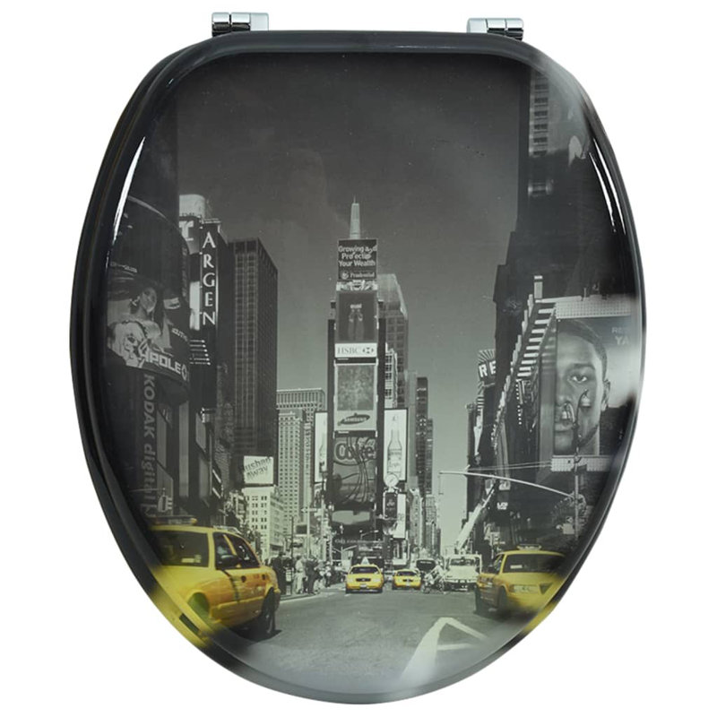 Round Toilet Seat Sticker