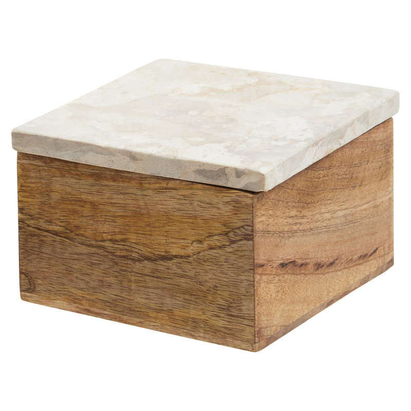 Indelicato Marble Decorative Box