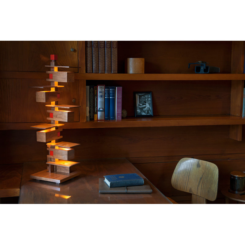 Taliesin Table Lamp, Cherry