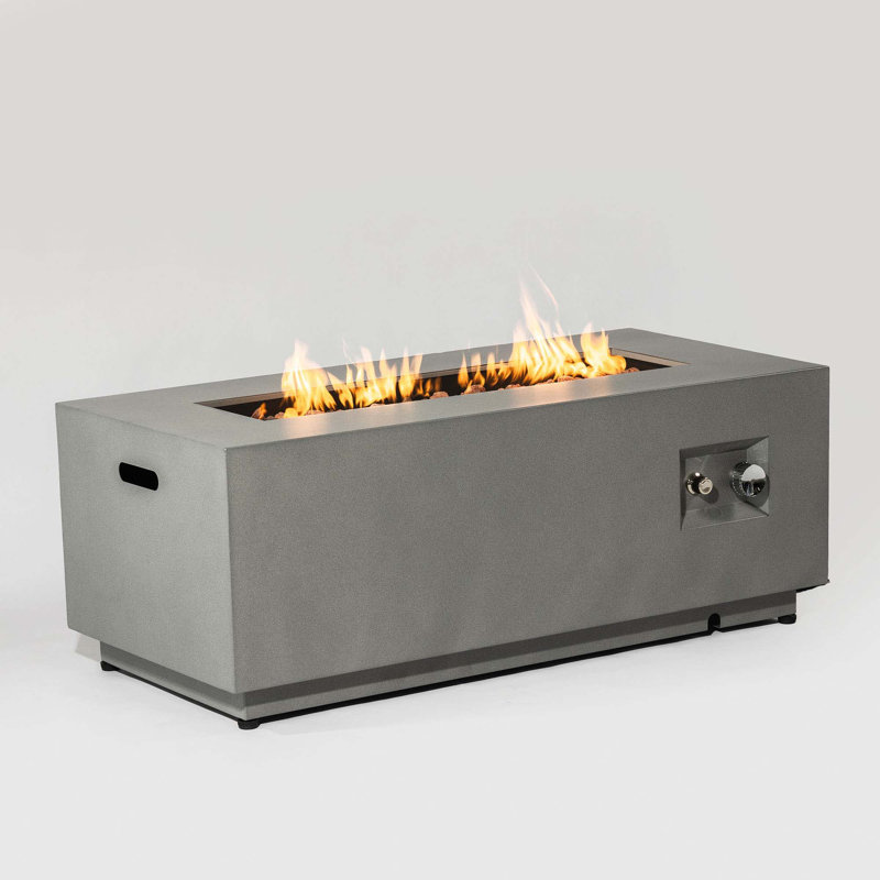Outdoor Fire Pit Propane Fire Table With Tank Holder
