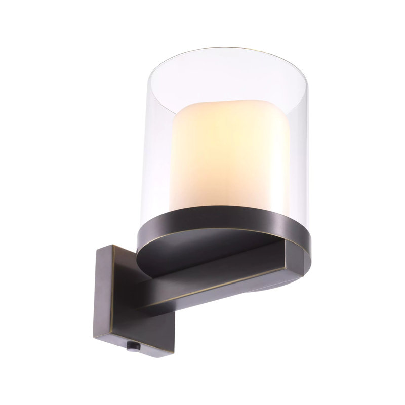 Donovan Armed Sconce, Black