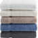 Ensemble de 4 serviettes de bain en coton turc Cambridge 