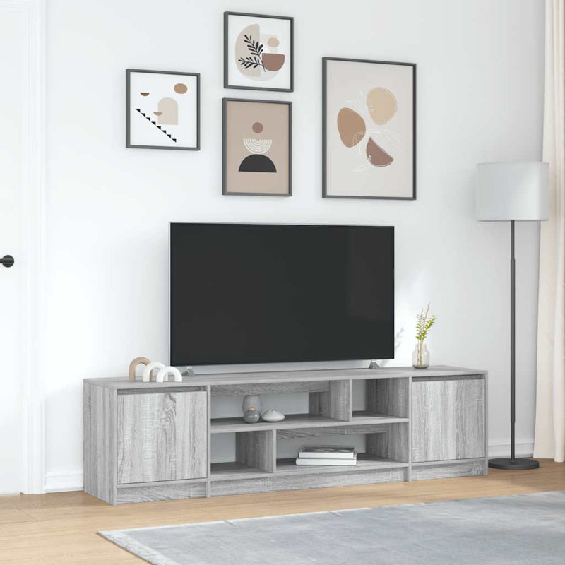 Unfinished TV Stand for TVs up to 75", Grey Sonoma
