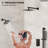 Wall Mount High-Pressure Rainfall Shower Faucet, Dual Showerheads System with Handheld Shower-92522939