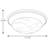 Bomberger Glass Flush Mount-24428648-24428644