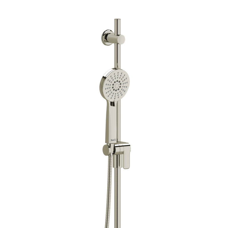 2.0 GPM Handshower Set with 36" Slide Bar and 3-Function Handshower, Polished Nickel