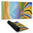 Mountain road multicolored - 15.75"x31.50" Desk mat