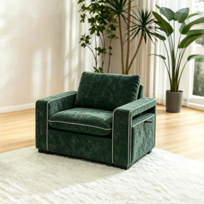 Fauteuil club 46,5 po vert