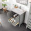 Meuble-lavabo en porcelaine encastrable l 30 po x P 18 po Eviva London-25180572-89192814