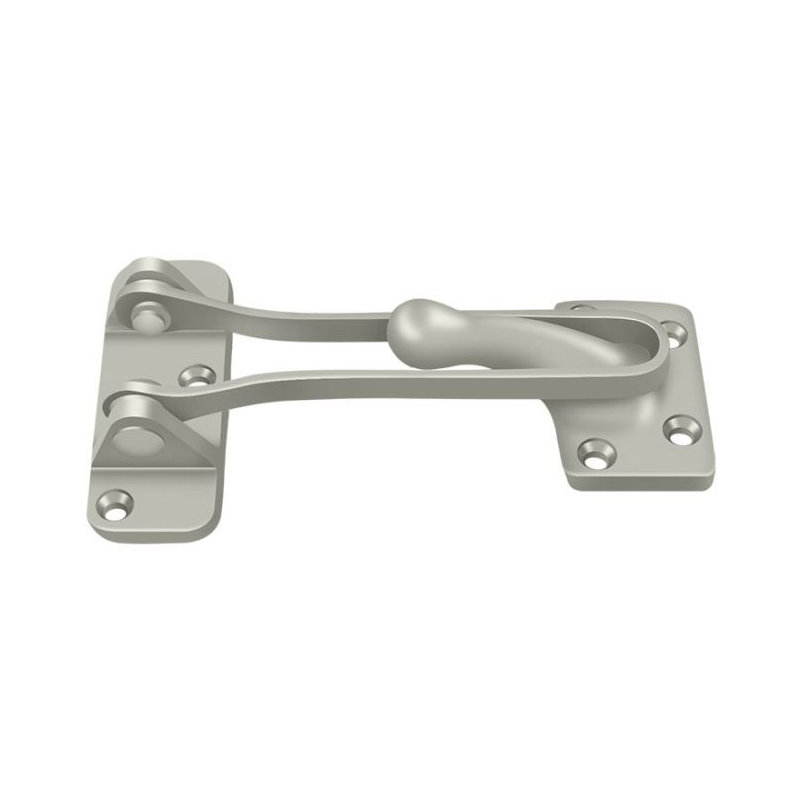 Barrière de porte 4 po Deltana DG425U15; finition nickel satiné, Nickel brossé