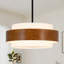 Lustre tambour 5 lumières à intensité variable