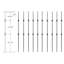 Colombes 1.3" Iron Balusters Set