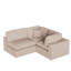 Canapé modulaire rembourré 3 pièces Jossa-1663001305