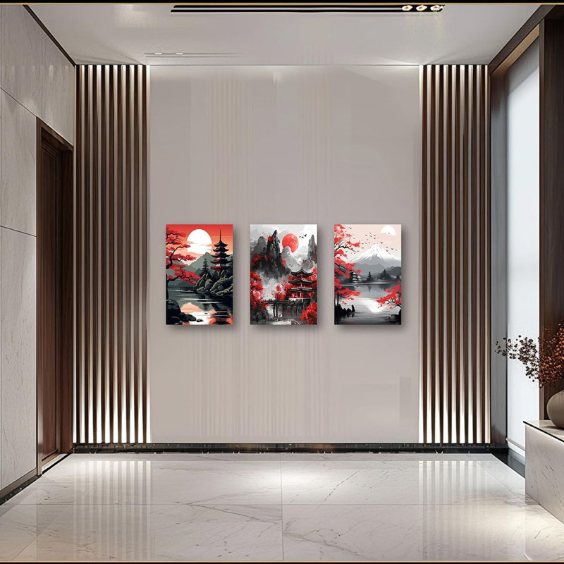 3 Piece Wrapped Canvas Print