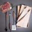 Schmidt Brothers™ Cutlery Bonded Teak 4-Piece Grill Set
