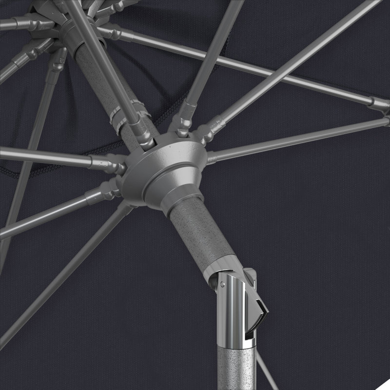 Parasol de marché 90 po Sunbrella, Spectre indigo Sunbrella®