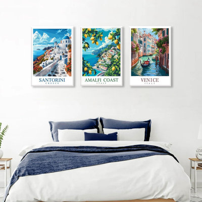 3 Piece Wrapped Canvas Print