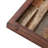 Rustic Abstract Wall Decor on Solid Wood